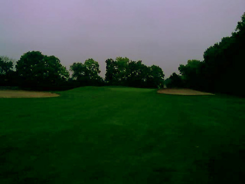 Fourth hole at Raymond Memorial