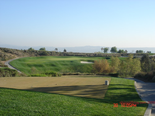 Par 5 sixth hole at Black Gold