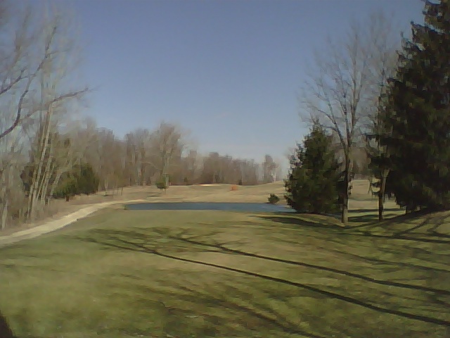 Bridgeview 8th hole on Feb. 25, 2009