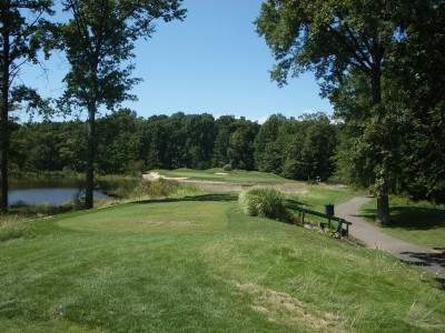 Par 3 161 yard 12th hole at Royal American Golf Course